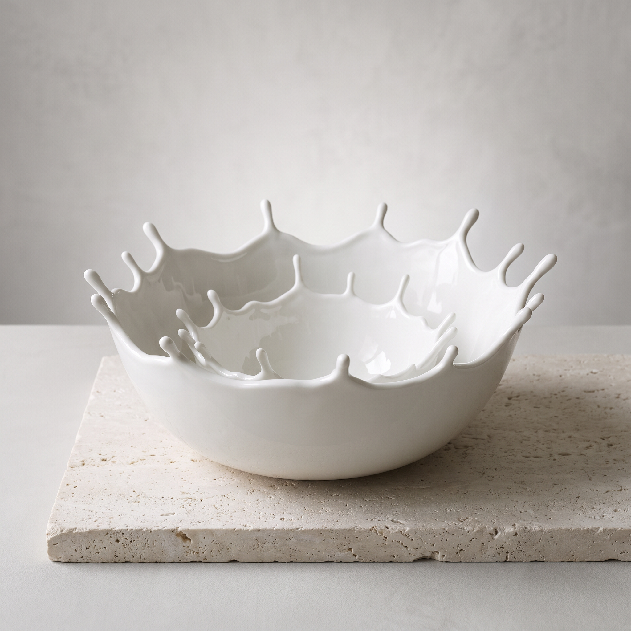 Marea porcelain serving bowl