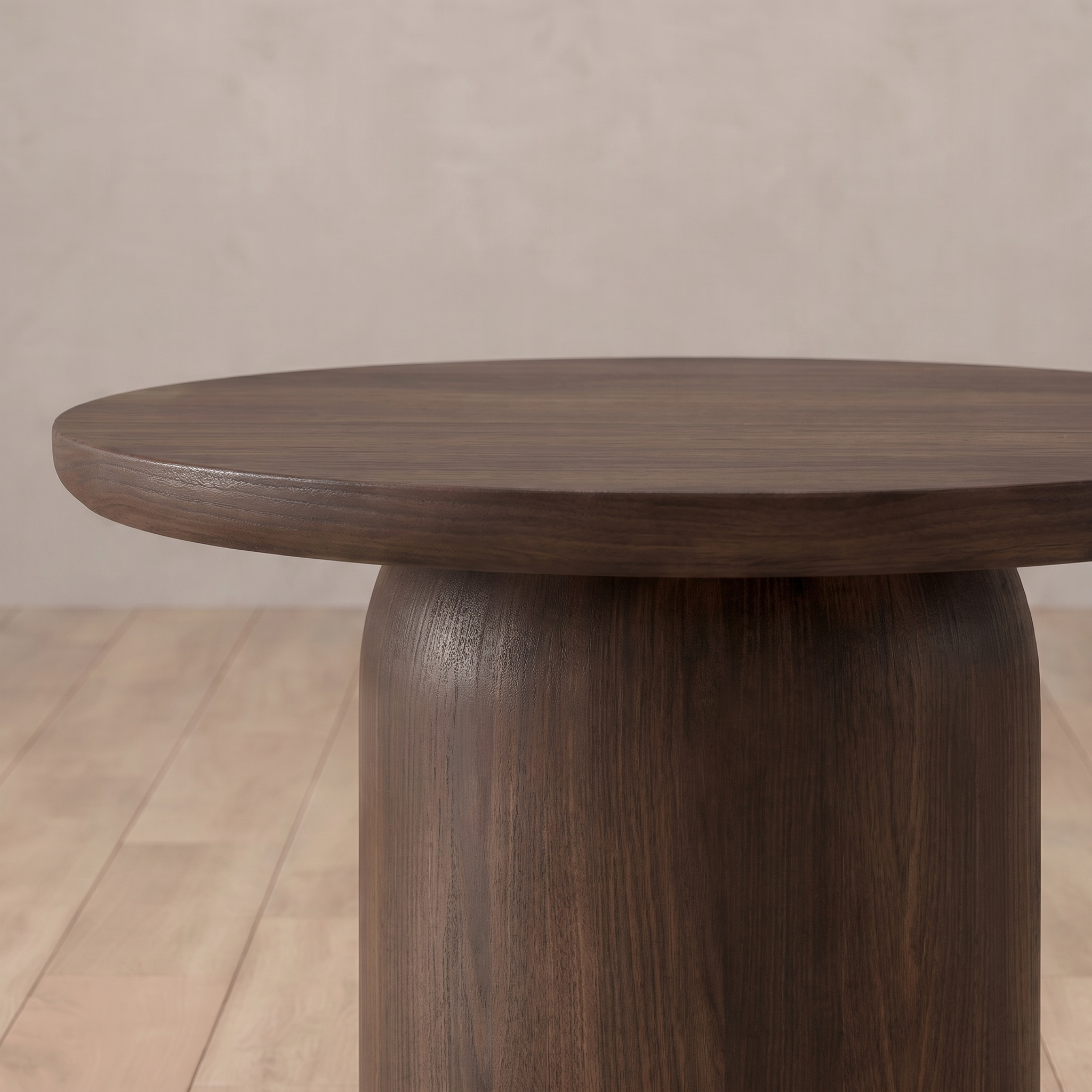 Adler dark walnut grain detail